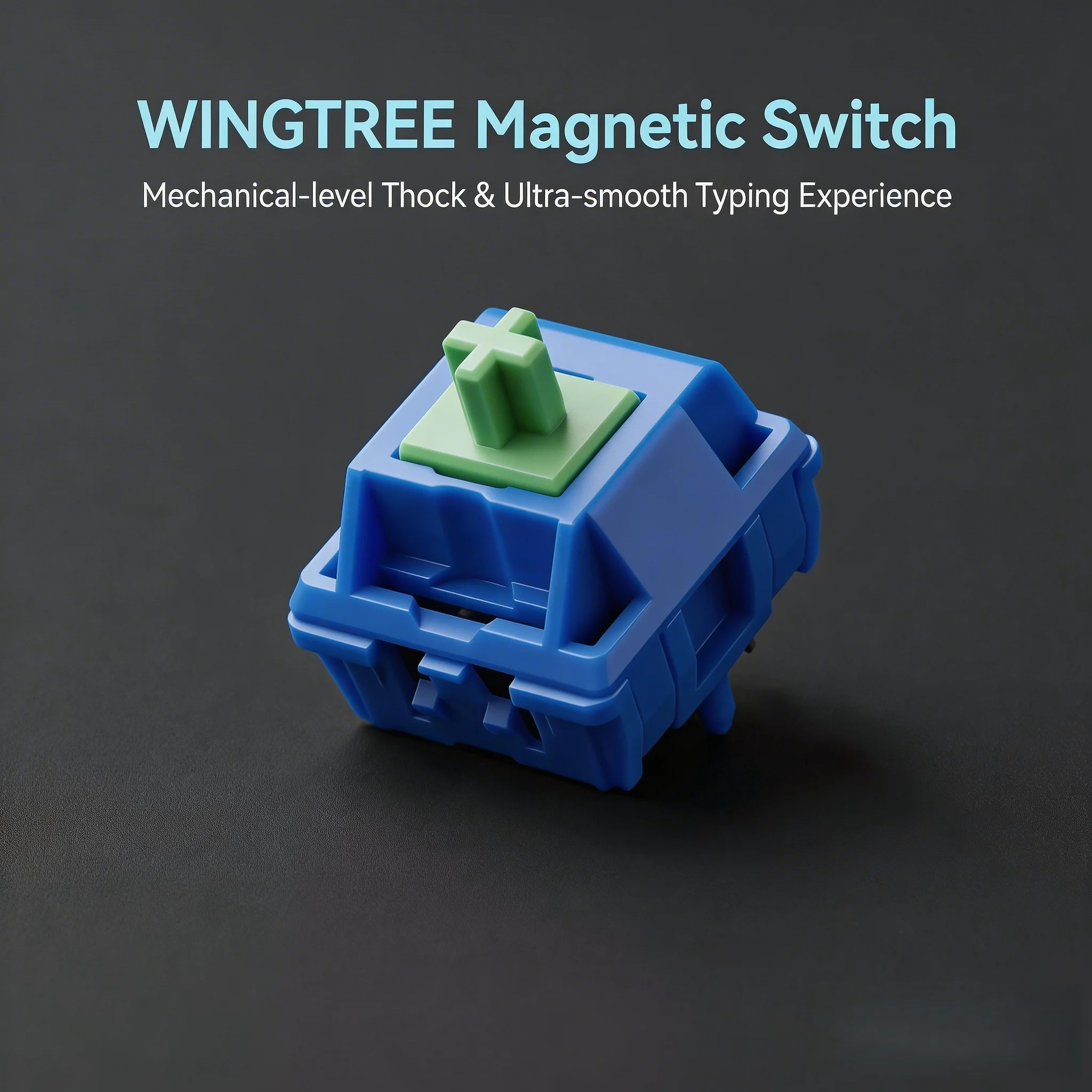wingtree-feather-interruttore-magnetico-lineare-a-effetto-hall-21mm-45gf-con-molla-stelo-in-pom-pc-pa66-suono-magnetico-intenso-guida-luce-rgb