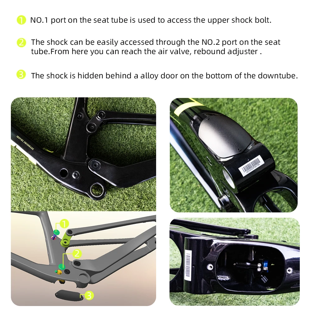 2025 LEXON 29er إطار خلفي كربوني كامل MTB