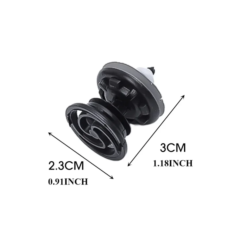 10-50PCS Car Door Panel Buckle Trim Clips Inner Fastener for Volkswagen Audi Touran Tiguan Golf 4 5 6 7 Passat Polo Jetta T5