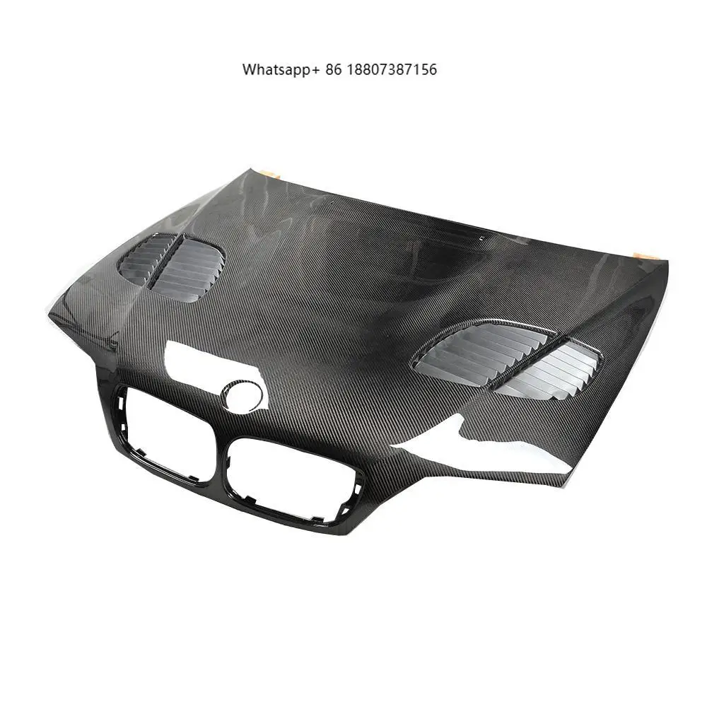

High-Quality Carbon Fiber Car Bumper & Engine Hood forBMW E46 2002-2005