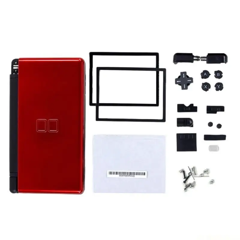 e56b-フルセットハウジングケース、ボタンネジ付き、保護カバーシェルキット交換用-コンソール修理アクセサリー