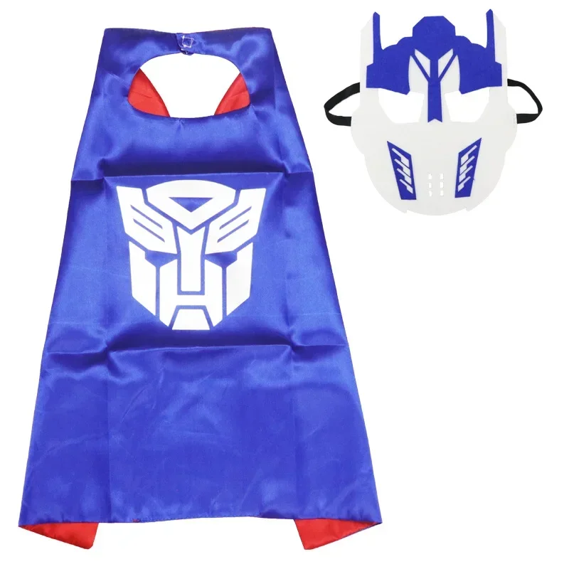 Super Hero Maskerade Masker Cape Mantel Anime Spider Man Batman Mantel Actie Captain America Figuur Speelgoed Cosplay Kind Feestcadeaus