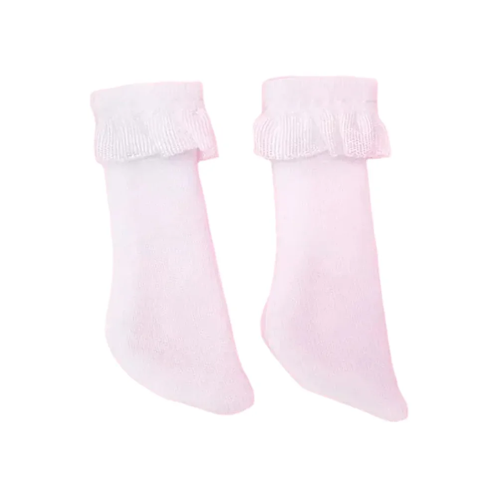 

OB11 Doll Accessories White Lace Socks For GSC PD9 1/12 BJD Dolls
