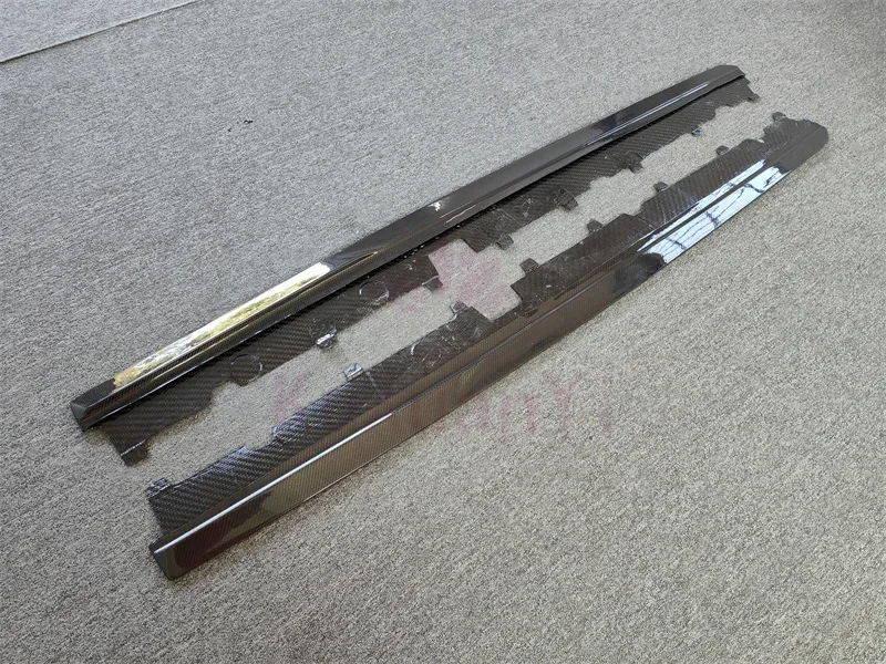 High quality carbon fiber P-style side skirt body kit for 19-23 year Audi R8 body kit