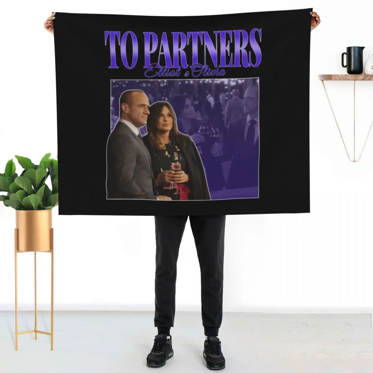To Partners Eo Bensler Olivia Benson Elliot Stabler 90S Inspired Vintage Homage…