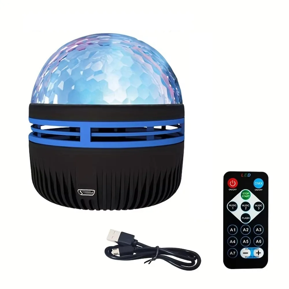

Remote Control Aurora Projection Lamp Color-Changing Light RGB Color Ocean Wave Projector Northern Lights Effect Auto Rotating