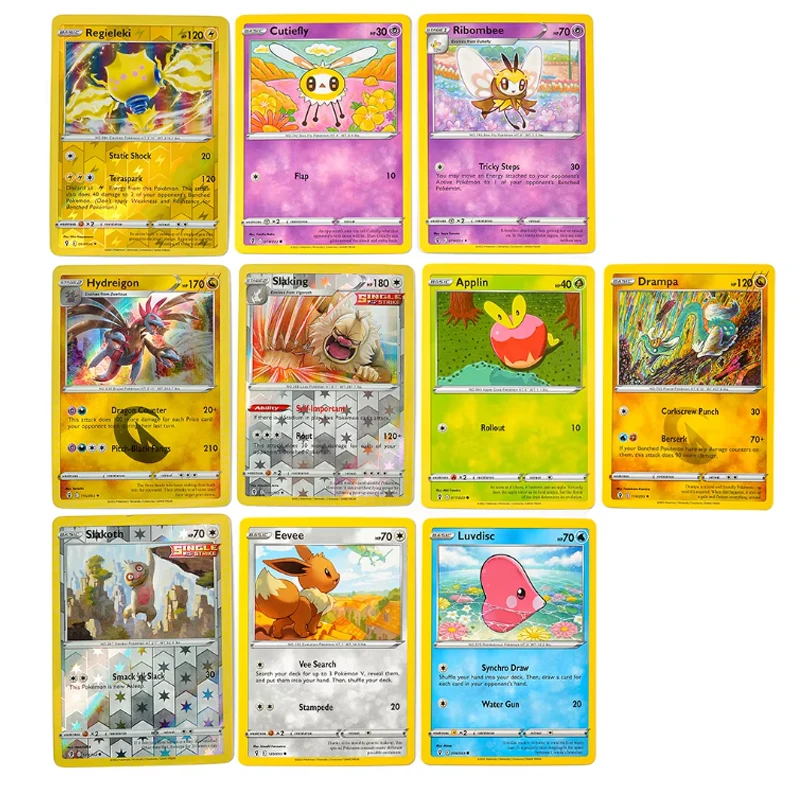 Pokem Card 360Pcs Prismatic Evolutions PHANTASMAL FLAMES Scarlet Violet 151 Black Bolt English Booster Battle Transaction Card