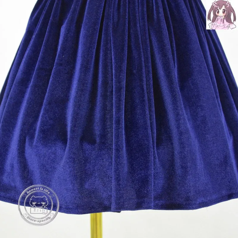 Mizi Clothing Dress Velvet Skirt Anime Alien Stage Mizi Mizi Full Uniform Cosplay Costume