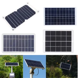 20W 5V Battery Charger Solar Panel Waterproof 1600MA Outdoor Solar Panels Type-C Output Scratchproof 3V-5V Mobile Phone Chargers