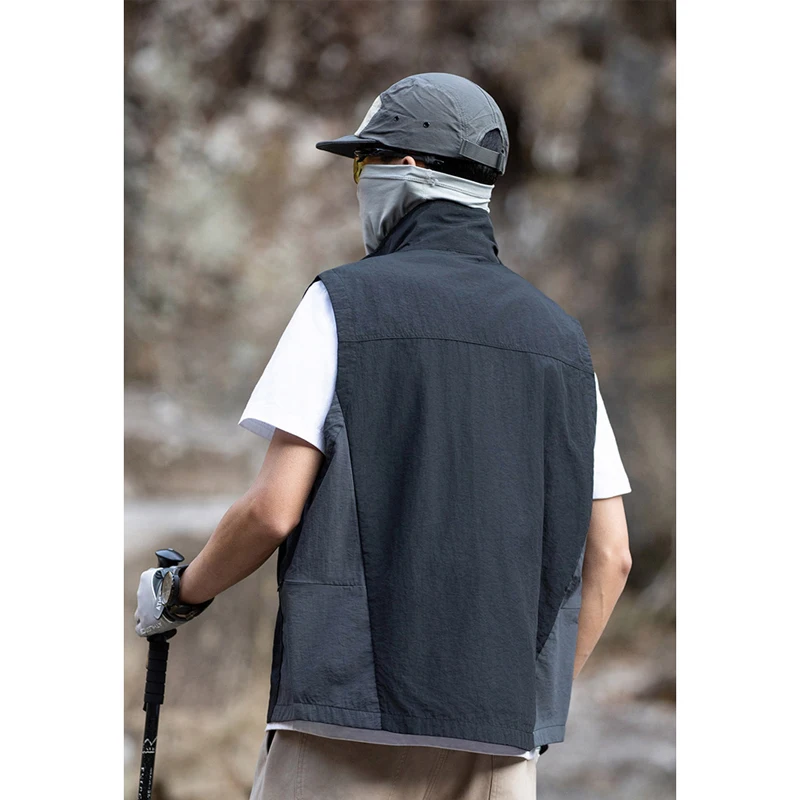 Water - Resistant Breathable Outdoor Softshell Vest: All - Season & Multi - Scene (Camping/Hiking/Daily Wear) Versatility