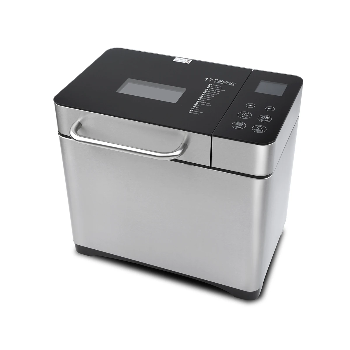 ZK2LB 710W Digital Automatic Bread Maker, Portable Large Capacity Bread Maker Machine,  Electric Baking Bread Machine.