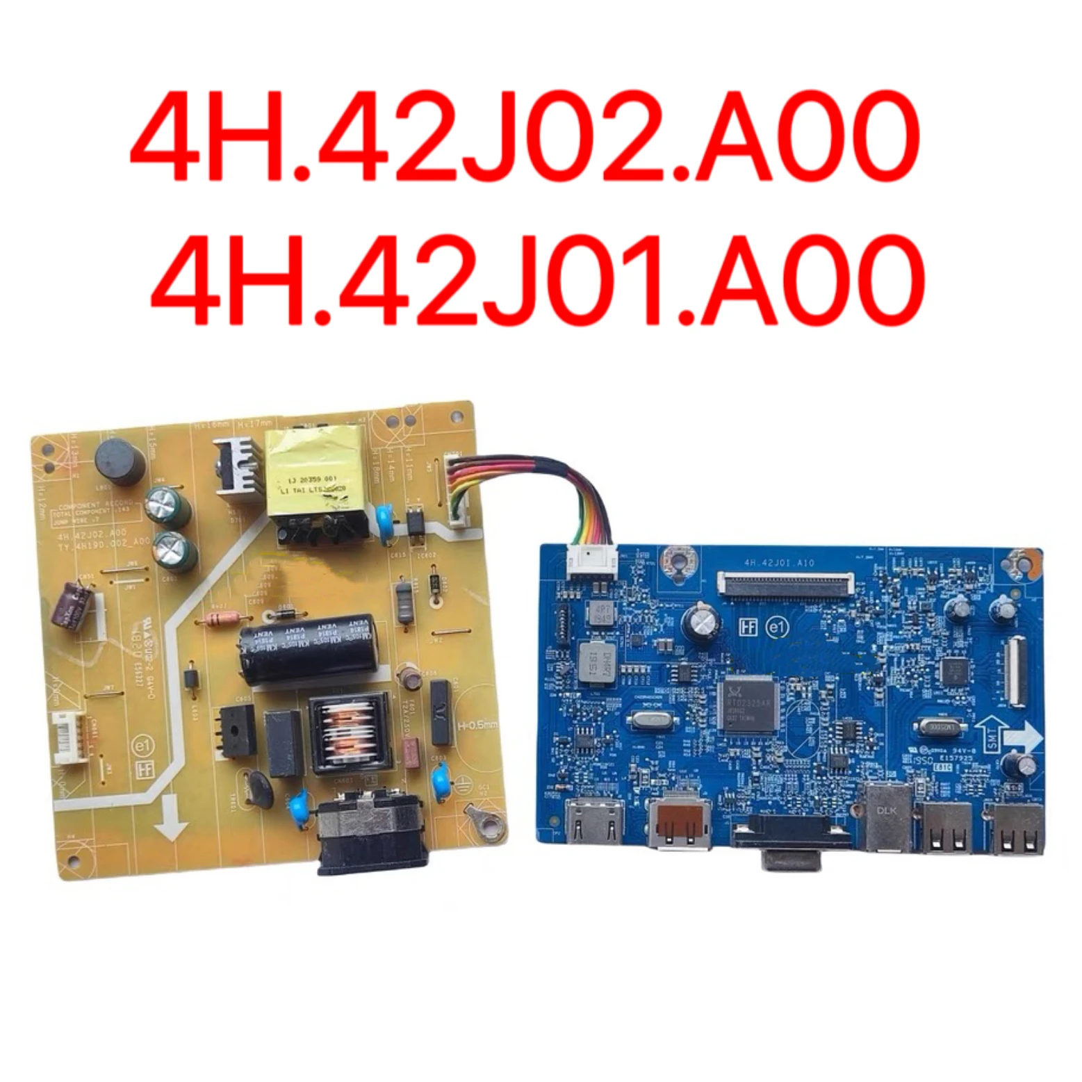 

Оригинальная плата питания P2219H P2419H 4H.42J02.A00, плата драйвера 4H.42J01.A00 MV238FHM N60 LM238WF2-SSK2