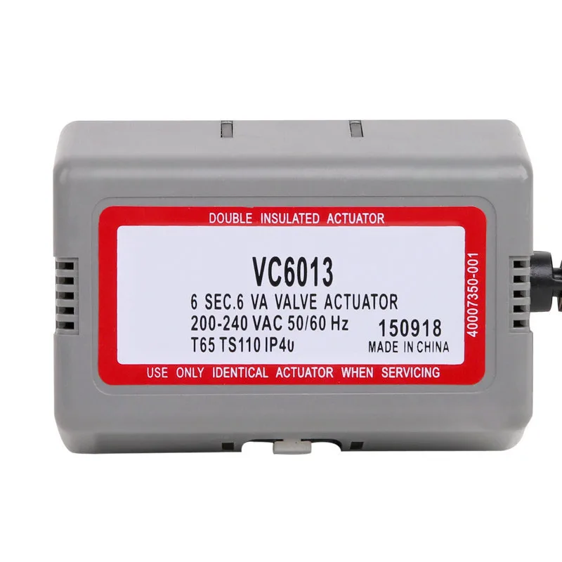 Motorized Valve Actuator VC6013 Three Lines Two Controls/VC4013 Three Lines One Control 2-Way 3-Way Electric Actuator 220VAC