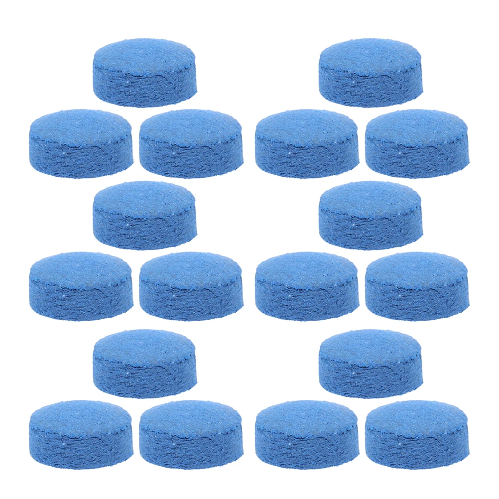 

50pcs Pool Cue Tips Replacement Accessories Light Sticks Snooker Game Enhancement Billiard Entertainment