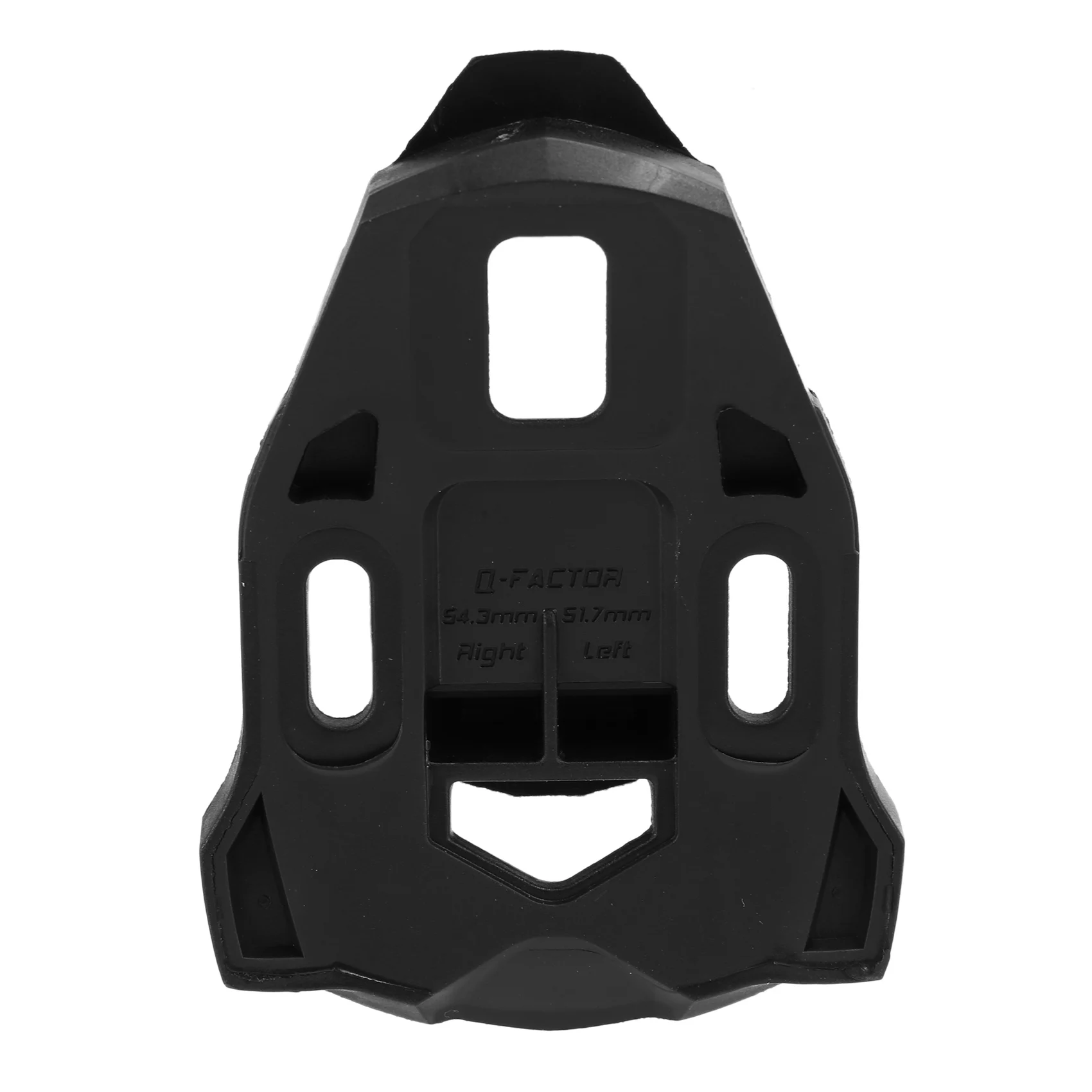 Y67A Bike Cleat Set Plastic Black Road Bike Cycling Pedal Cleat Lock Anti-Skid Road Bike Cleat for Time IClic/X-Presso Pedal