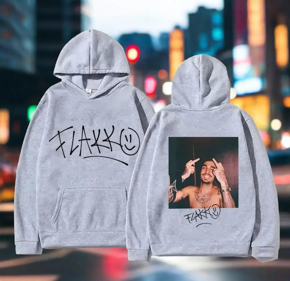 

Fashion Graffiti Hoodie - Men's Cotton Sweatshirt, Portrait Printed Street Wear, Soft and Comfortable Pullover, Hip Hop Fan Gift