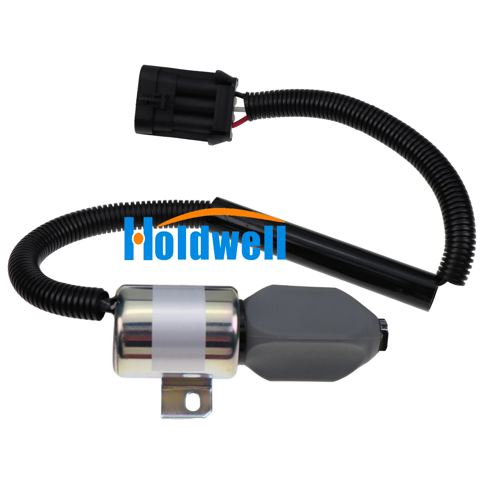 Holdwell Stop Solenoid SA-4805-12 1753ES-12E6UC4B1S1CC43 for Kubota Engine V2203 Excavator F2000 GV3160