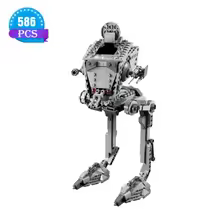 586PCS Space War Hoth AT-ST ST Walker Building Blocks With 4 Figures Assemble Bricks Toys Kid Adult Gift - AliExpress 