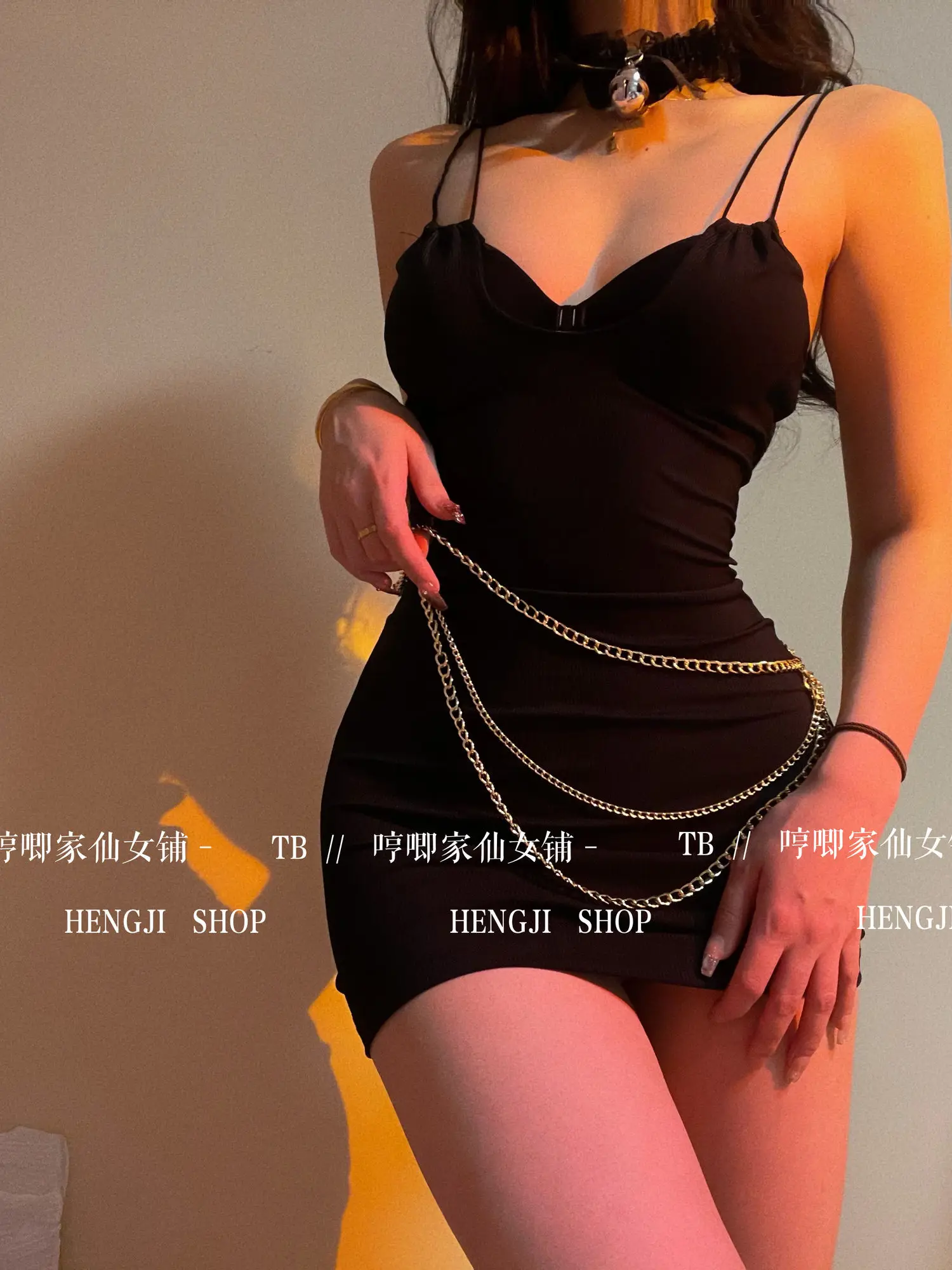 Slip Sweet Mini Dress Tank V Neck Babes Backless Bare Ass Cosplay House Fairy Sweet Korean Women Tops 2022 Summer P7M8