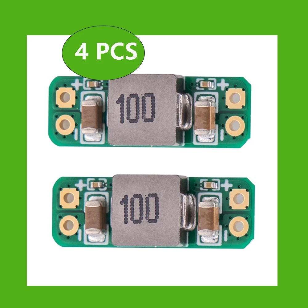 4Pcs LC Filter Module 3A 5-36V Built-In Reverse Polarity Protection Reduce the Effect of Radiated Interference for FPV Drone