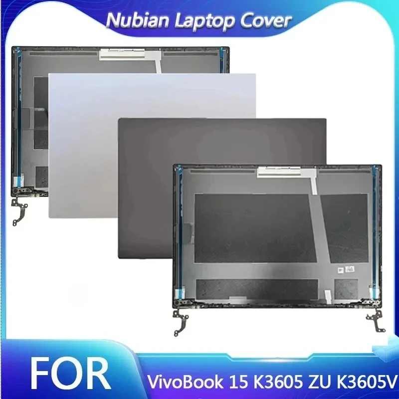

New LCD Back Cover Rear Lid + Hinges For VivoBook K3605 ZU K3605V 2023 16" (Non-Touch Version)