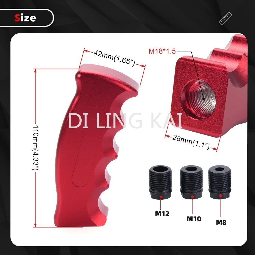 Free Shipping Car Modify Knife Handle Gear Shift Head with Shipping Aluminum Alloy Personalized Gear Lever Head, Gear Shift Knob