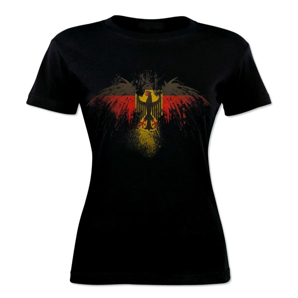 

German Eagle Germany Deutschland Deutsche Flagge Woman T-Shirt