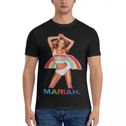 Men's Barbie T Shirts Mariah Carey 100% Cotton Tops Awesome Short Sleeve Round Neck Tees Printed T-Shirts