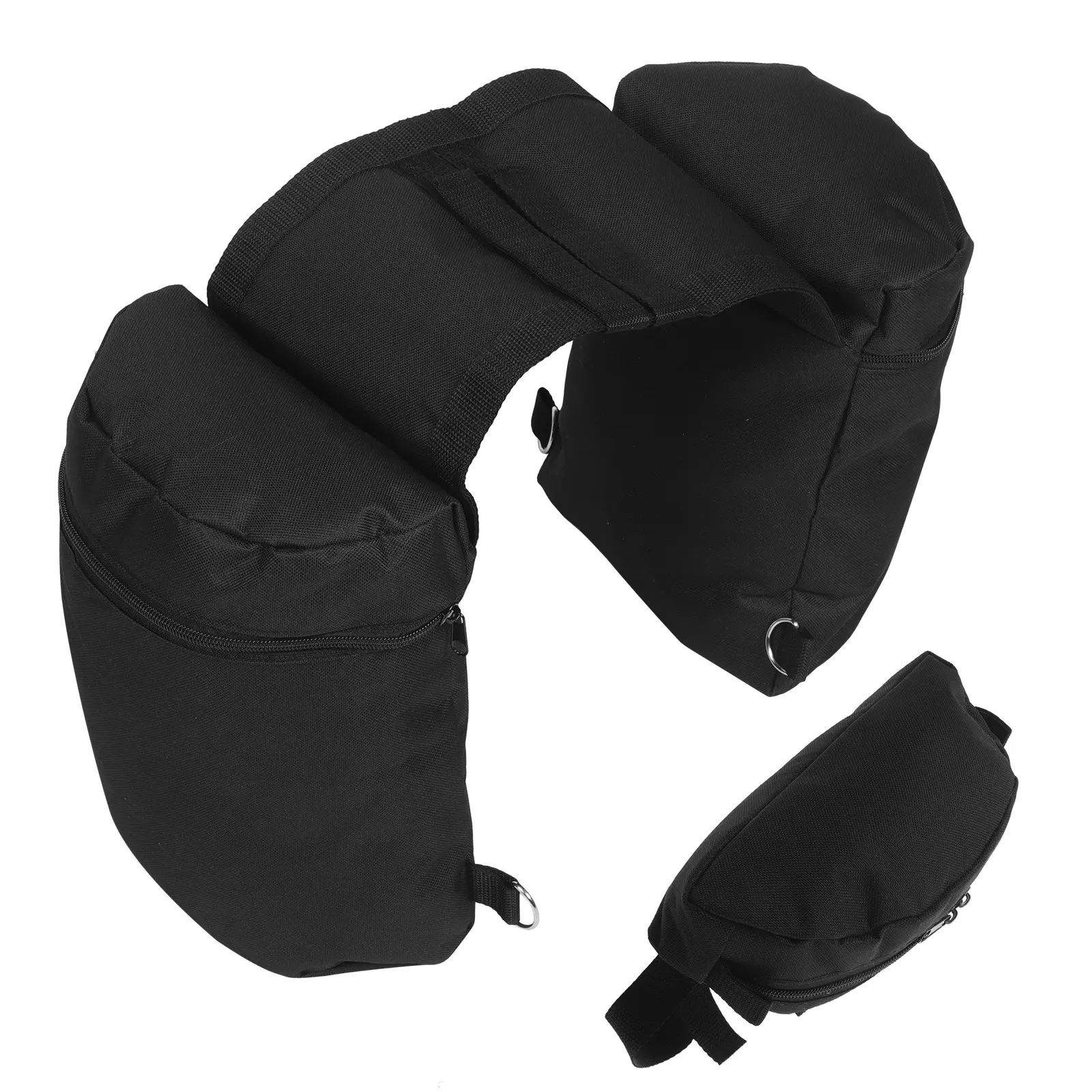 

Комплект из 1 сумки для велосипедного седла для взрослых велосипедов - Просторная, устойчивая к непогоде сумка для хранения на заднем багажнике, совместимая с шоссейными, горными и электрическими велосипедами