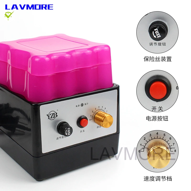 Electric Oil Side Box Side Dyer Non-Stick Oil Adjustable Speed Dyeing Deep Tooth/Pineapple Pattern Tooth Optional