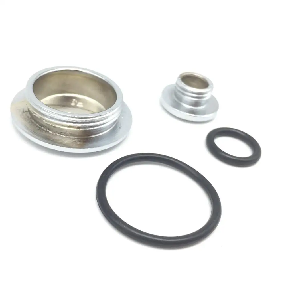 Plastic Engine Bolt Screw Cover Silver Stator Plug Cap Motorcycle Body Frame Parts for 70 90 110 125cc view 2