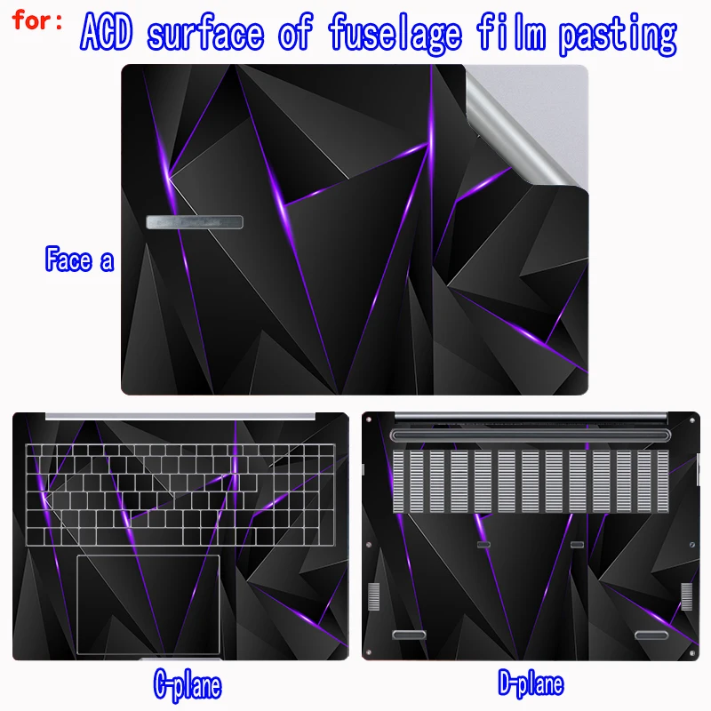 For ASUS Expert Book 7 S/PX6606CKA/PX606CCA Notebook Body Film PX406CCA Shell Film Scratch-resistant vinyl skin care film