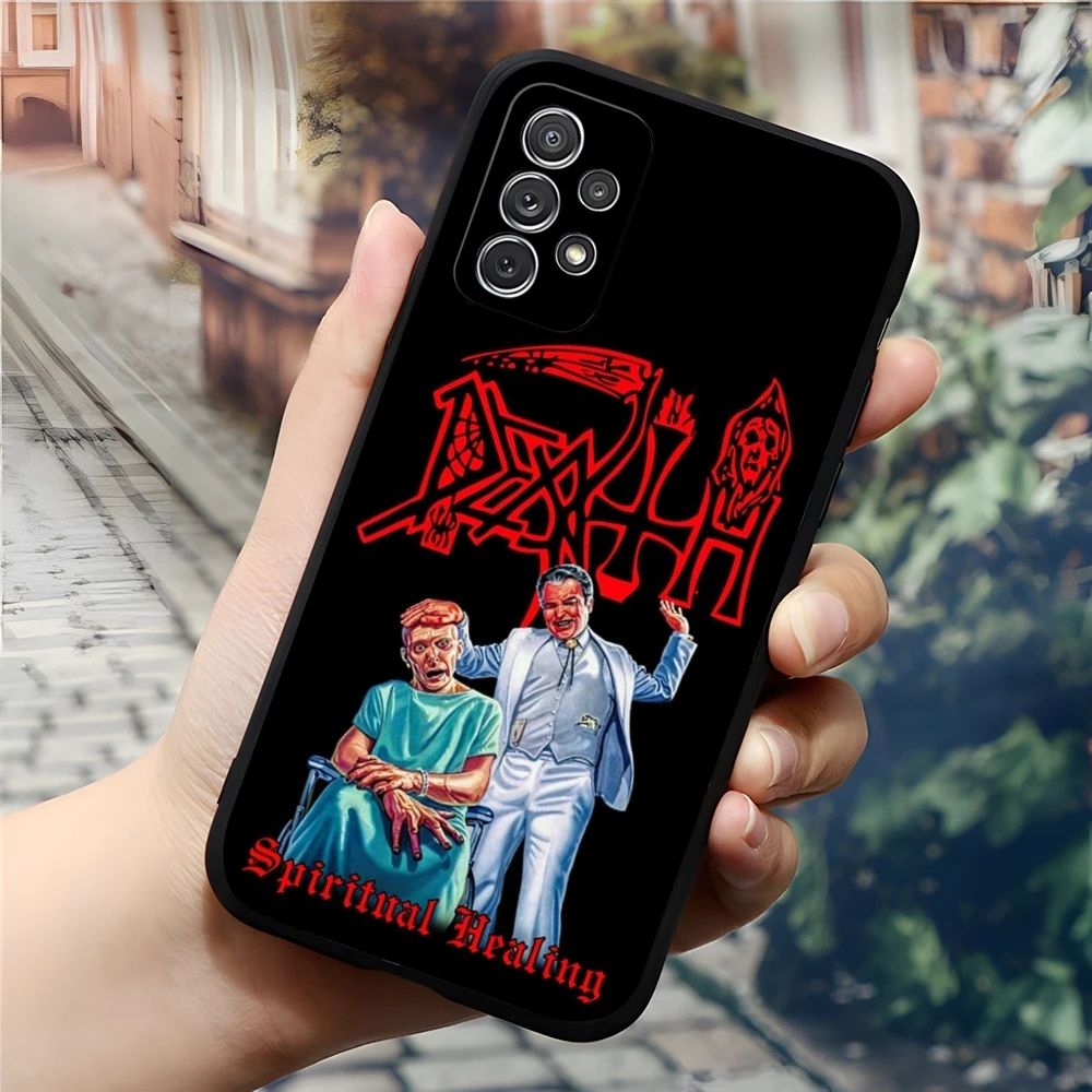 Old Deaths Mental Rock Phone Case for Samsung Galaxy S24 S23 S22 S25 S21 A16 Ultra Fe Plus M54 A34 A54 A24 A52 A53 Coque