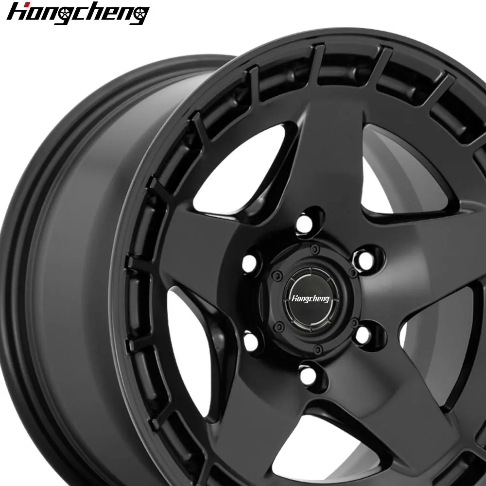 New model of 26Off Road Rims 6x139.7 Concave Forged Rims Alloy Aluminum New Design 17 18 20 Inch Wheels Black Gray Bronze Te37 4 5