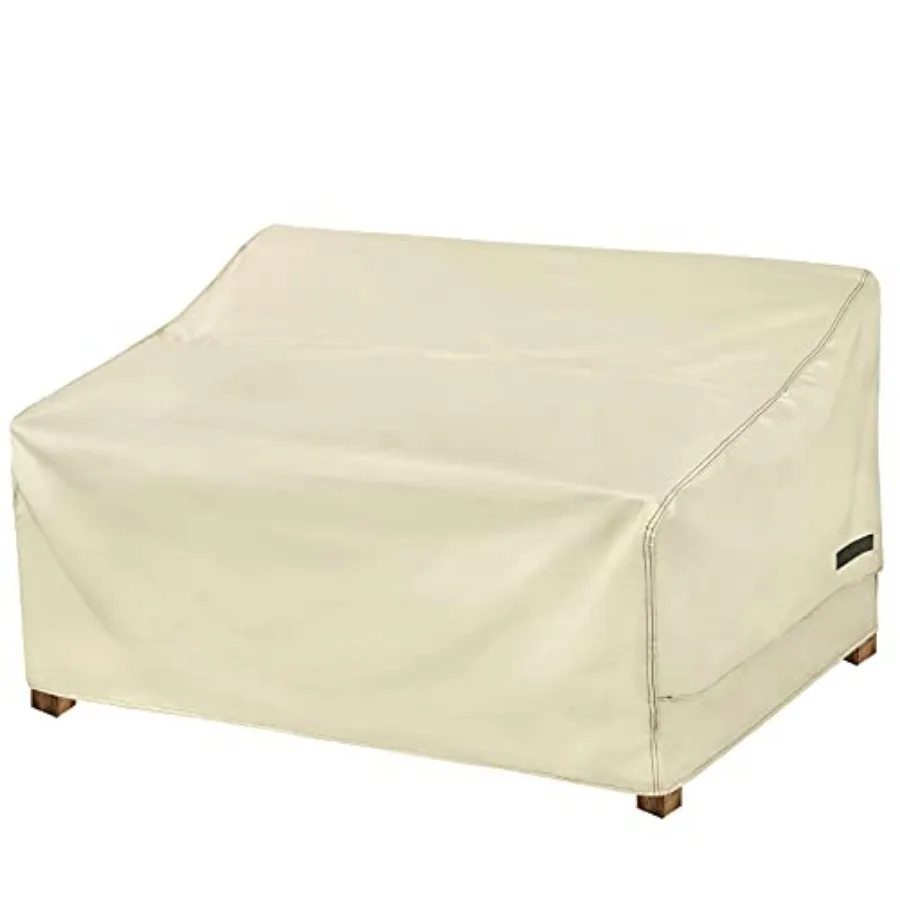 Patio Sofa Cover Waterproof 3-Seater Outdoor Couch Cover Patio Furniture Bench Sofa Covers with Air Vent and Handle 79