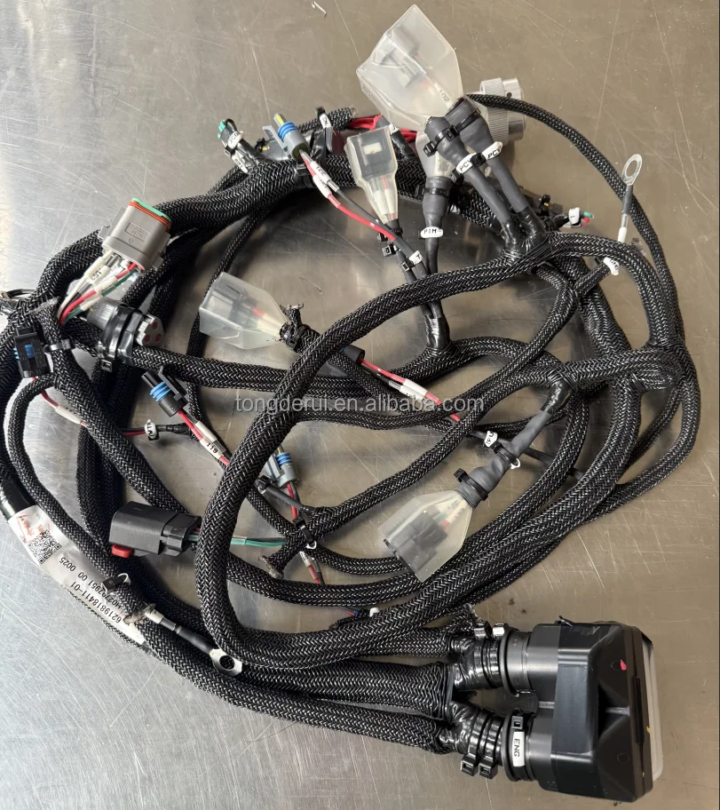 SAA12V140E Engine Wire Harness 6219-81-8411 HD785 Dump Trucks Parts 6219-81-8410