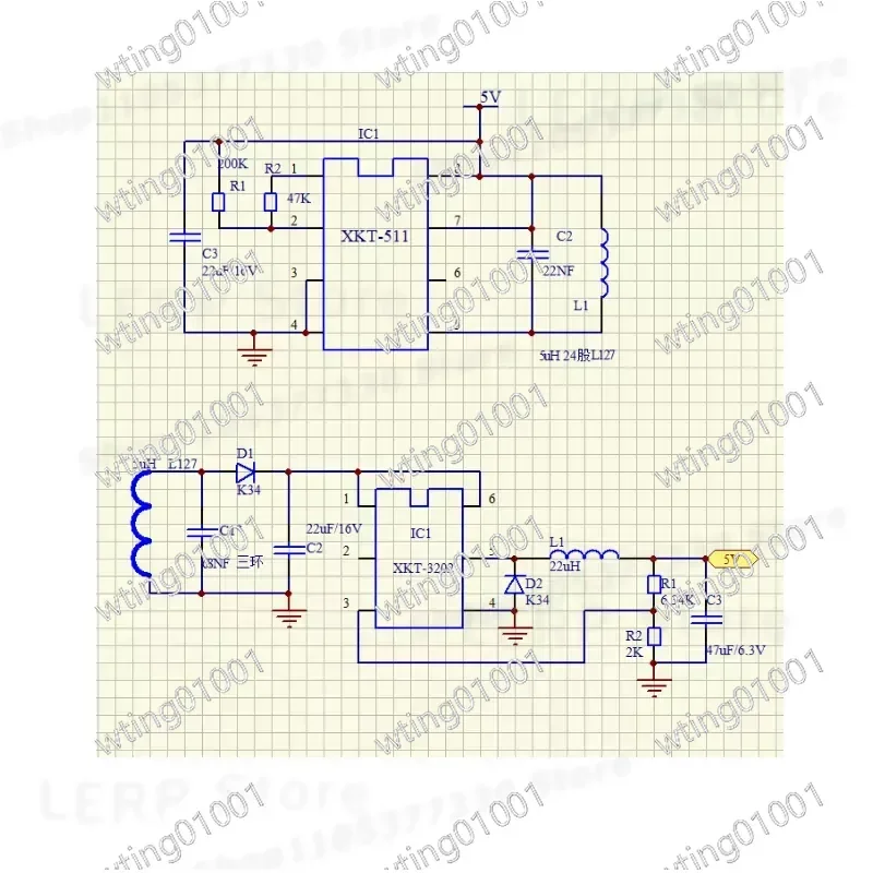 for XKT511-26 300mA Far Reach Qi Transmitter Board High Performance Contactless Energy Transfer Unit Compact Design Stable
