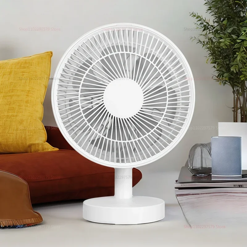

Desktop fan plug-in air circulation fan new model can adjust the angle up and down dormitory usb office desktop small fan