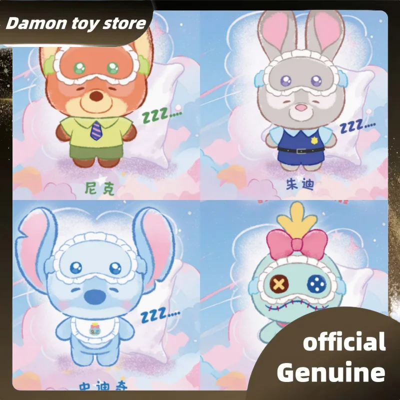 

Новая оригинальная серия одежды для сна с Микки, плюшевая подвеска, слепая коробка, милая сумка с персонажами мультфильмов Ника, кулон, загадочная коробка