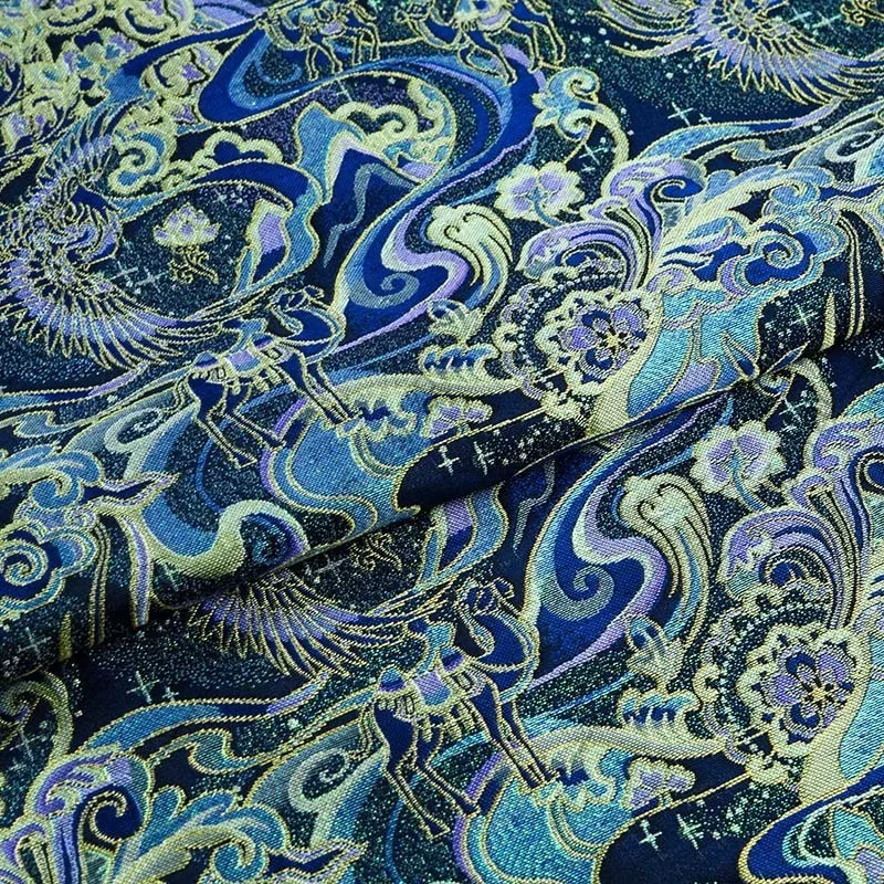 Chinese-style fabric brocade imitation new Hanfu wedding dress ancient style
