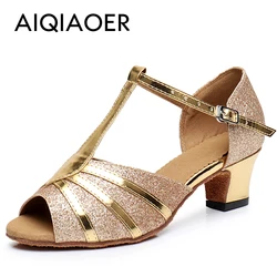 New Women's Latin dance shoes Salsa Tango Ballroom dance shoes High Heels Women's shoes sole Jazz dance shoes