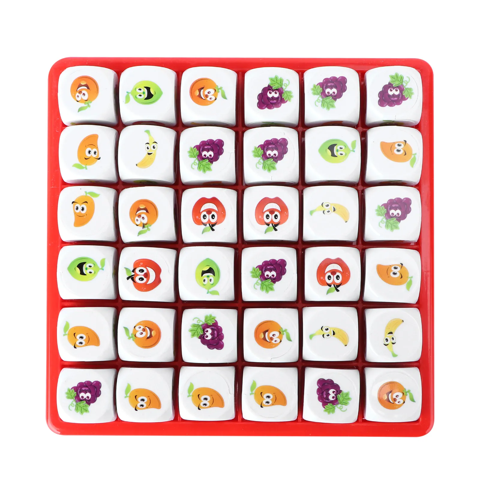 

1Set Sudoku Game Fruit Style Educational Board Game Logical Puzzle Parent-Child Interactive Intellectual Gift