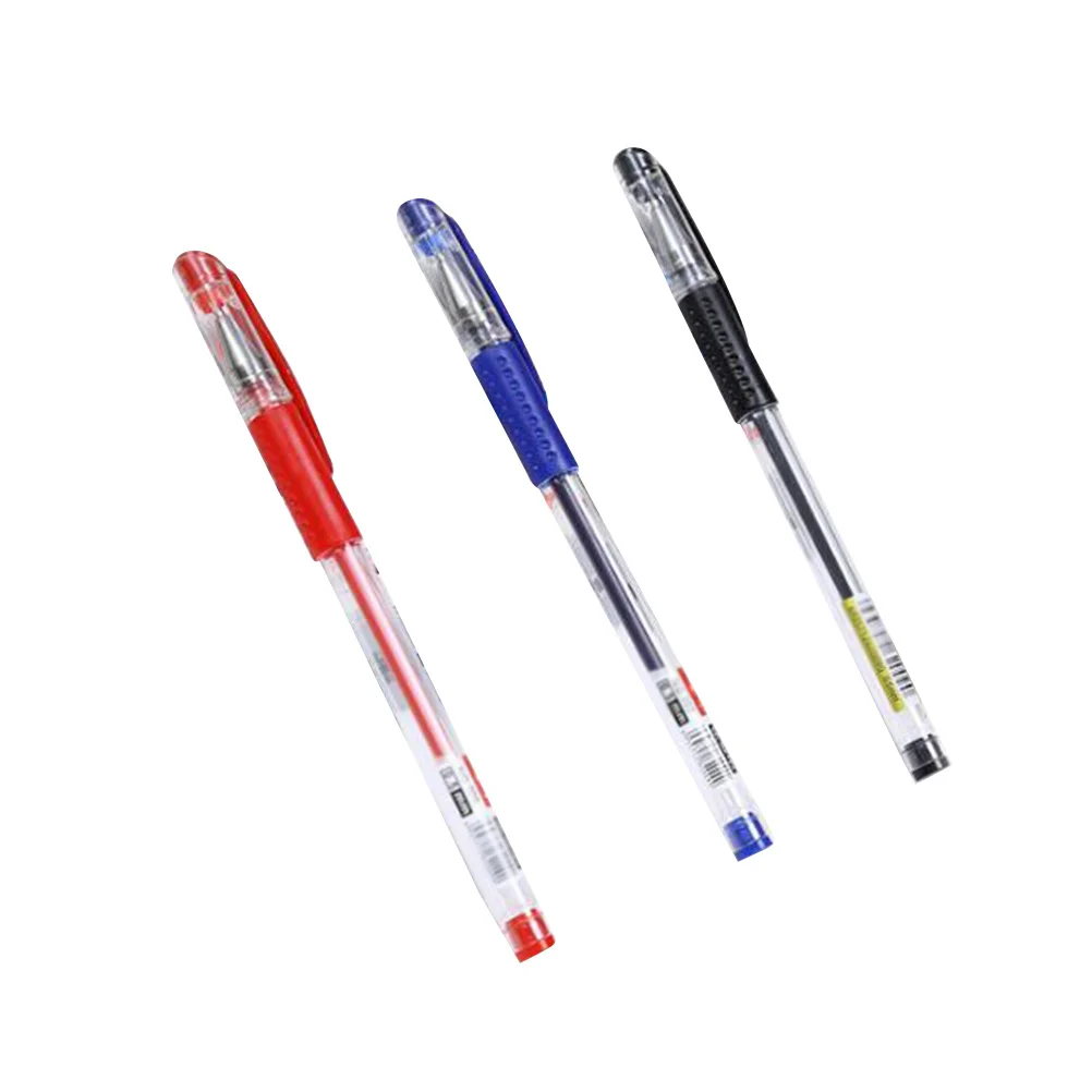 

12Pcs Gel Pen Comfortable Grip Smooth Writing Experience for School Office Black Stationery Gift Set Gel Pen