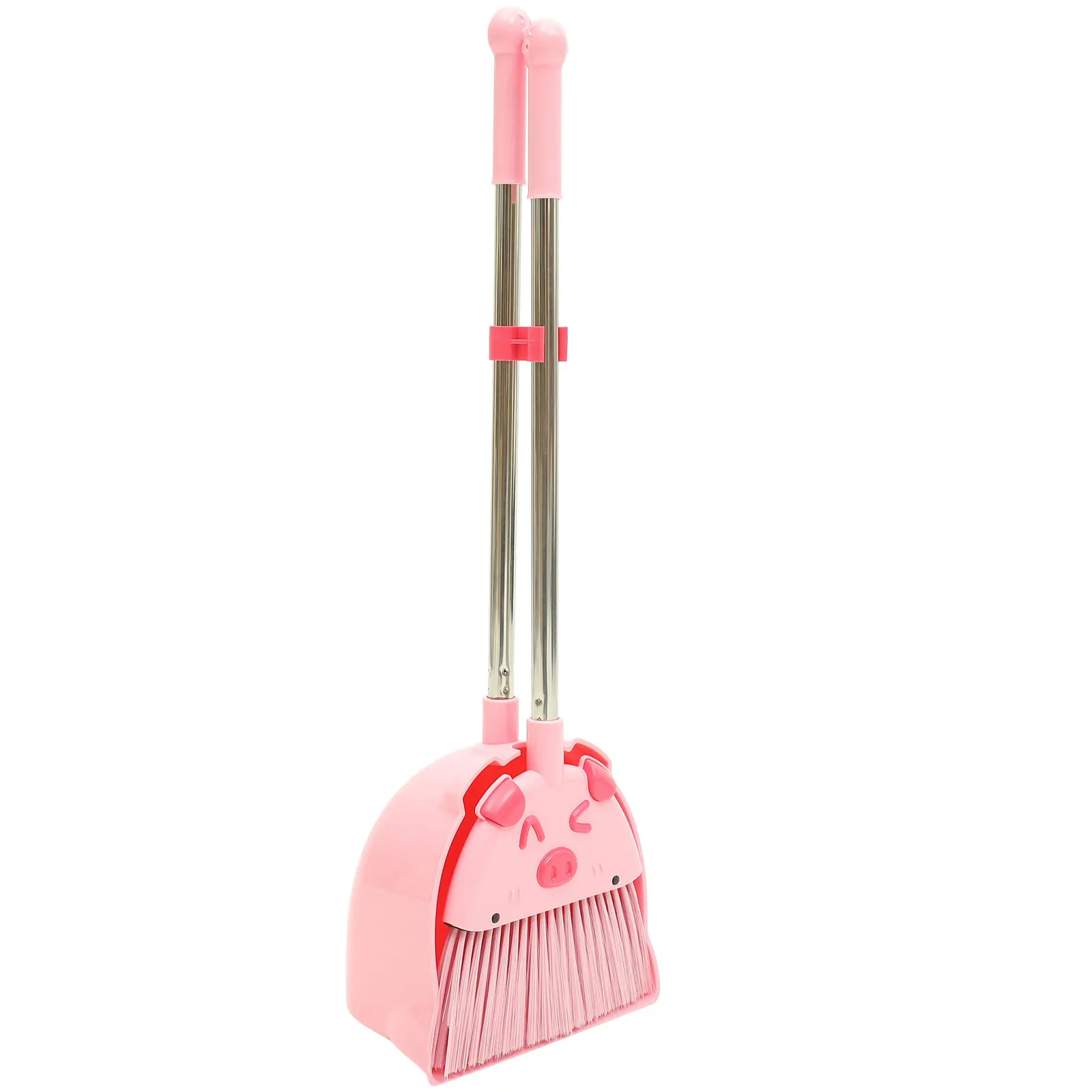 1 ensemble de balai et pelle à poussière pour enfants, outil de nettoyage ménager ergonomique et Durable pour les tout-petits, jeu de simulation, petits accessoires de nettoyage