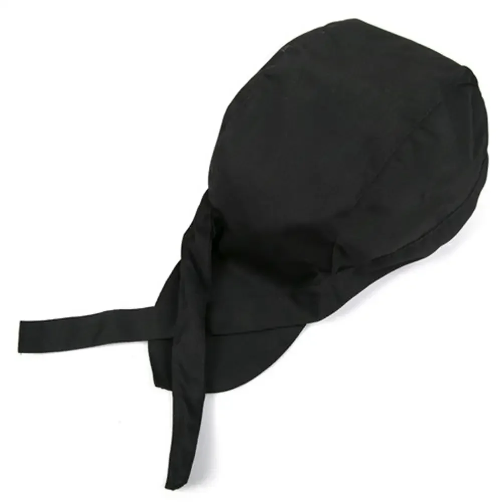 1PC Chef Kitchen Hat Men Women Chef Waiter Uniform Cap Cooking Bakery BBQ Grill Restaurant Cook Work Hat Work Cap Ribbon