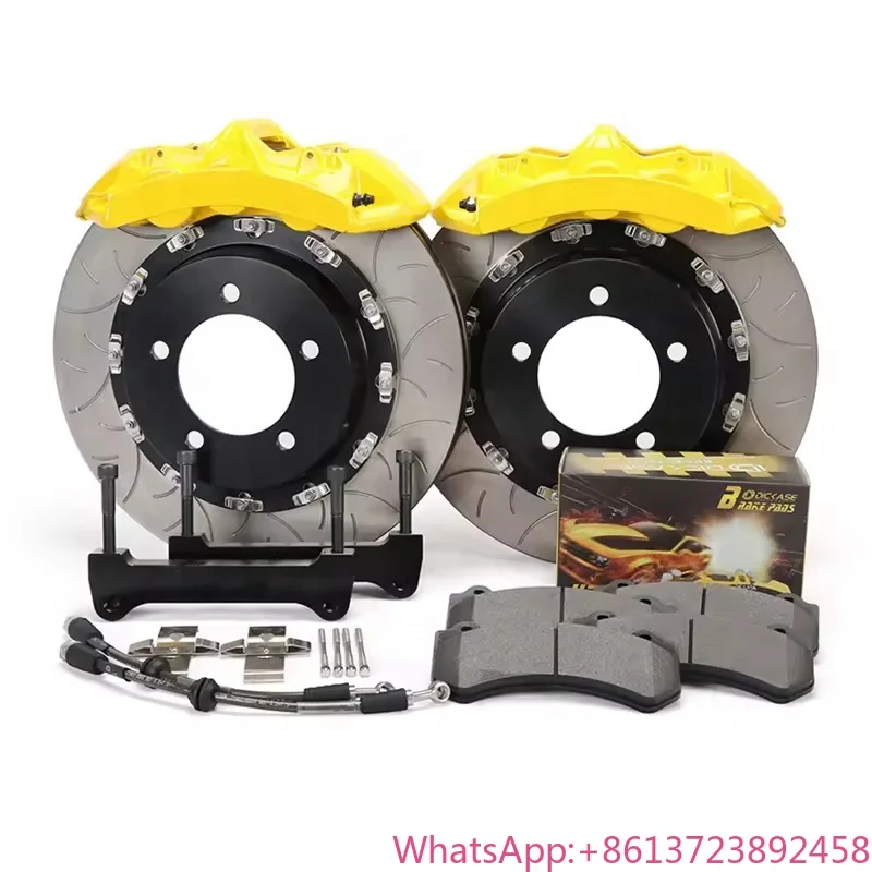 

Factory Custom Logo Colors Big Brake Kits GT6 Drilled Slot J Style Disc Rotors Full Set Brake Systems for Subaru