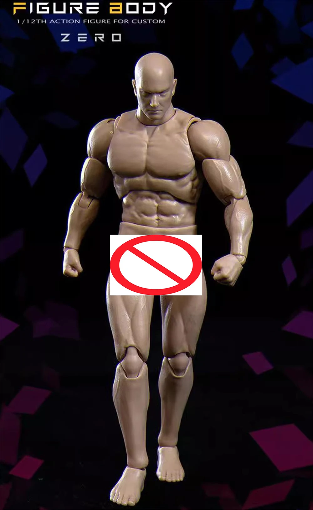 1/12 VTOYS BMS Zero Figure Body Moveable Muscle Tough Guy With Hand Foot Head Full Set Gift For Fans Collect