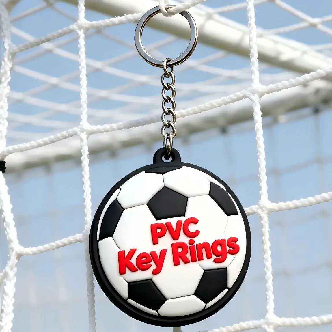 Wholesale Personalized Custom 3D Soft PVC Rubber Keychains with Metal Ring All Types for Promotion Gifts Keyholders