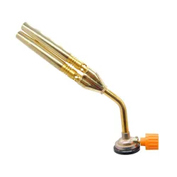 Portable Welding Torch Flame Gun Flamethrower Pure Copper Welding Equipment Butane Burner Kitchen Baking Tool Cooking Barbecue