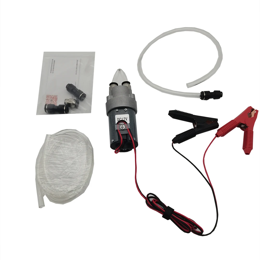 Полный набор DIY Mini масляный насос постоянного тока 12V масляный трансферный масляный насос двигатель масляный насос микро самовсасывающий насос масляного трансфера